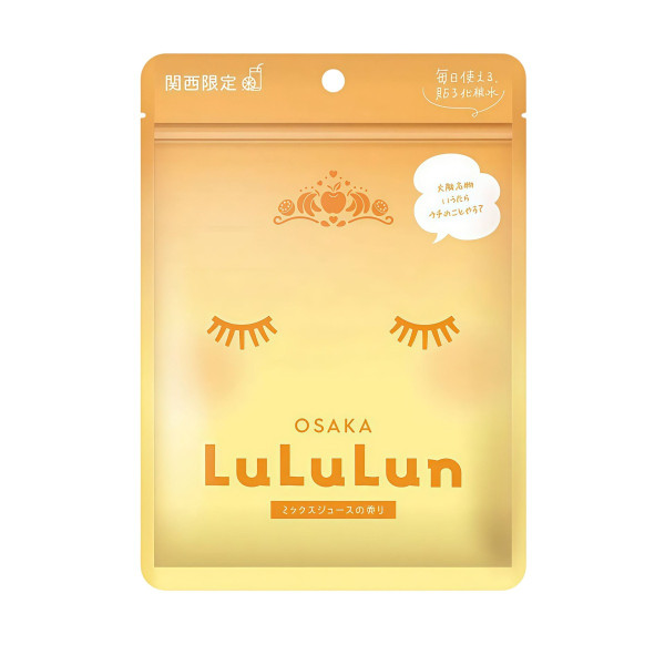 LULULUN Face Mask Osaka Mixed Juice Освіжаюча маска з фруктовим міксом