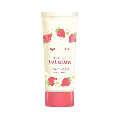 LULULUN Hand Cream Tochigi Strawberry Крем для рук з екстрактом полуниці  
