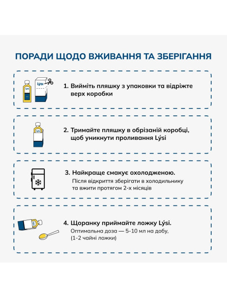 Lysi Omega3 Fish Oil Омега-3 рыбий жир EPA/DHA со вкусом лимона