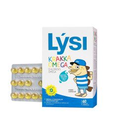 Lysi Kids Omega3 Омега-3 дитячий жувальний з вітаміном D з фруктовим смаком - Написати відгук