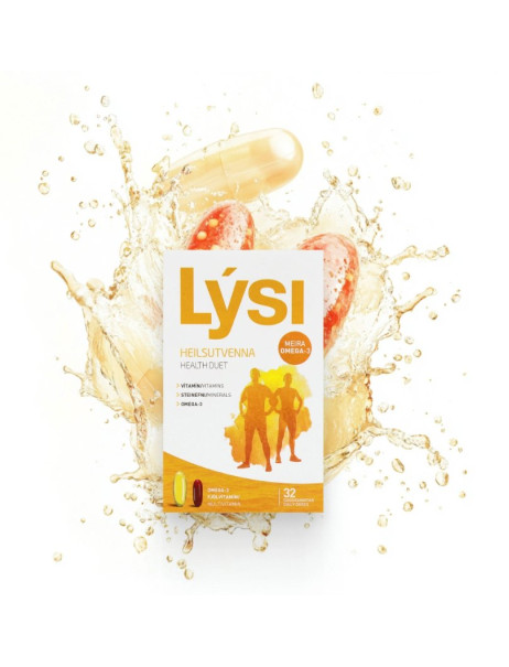 Lysi Health Duet Omega3 + Multivitamin Мультивитамины Омега-3 + витамины и минералы