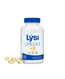 Lysi Omega3 + D3 Комплекс Омега-3 и Витамин D3 500 mg - Написать отзыв