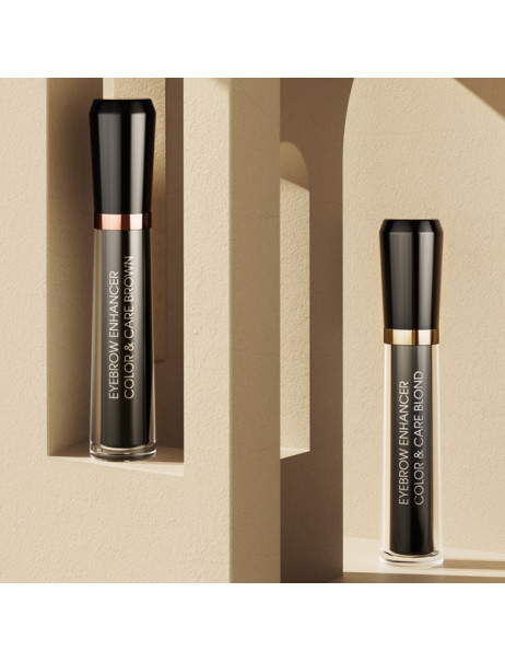 M2 Beaute Eyebrow Enhancer Color & Care Brown Туш-уход с CU-пептидом для бровей, коричневый