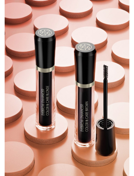 M2 Beaute Eyebrow Enhancer Color & Care Brown Туш-уход с CU-пептидом для бровей, коричневый