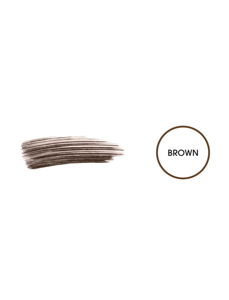 M2 Beaute Eyebrow Enhancer Color & Care Brown Туш-уход с CU-пептидом для бровей, коричневый