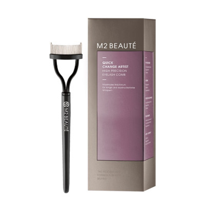 M2 Beaute High Precision Eyelash Comb Сталева щіточка-розділювач для вій