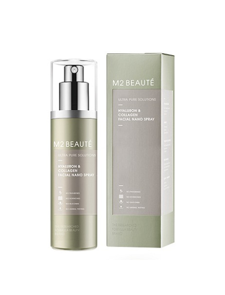 M2 Beaute Hyaluron & Collagen Facial Nano Spray Нано сыворотка-мист с гиалуроновой кислотой и коллагеном