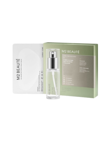 M2 Beaute Hybrid Second Skin Eye Mask Collagen Патчи с природным коллагеном