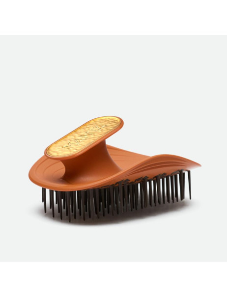 Manta Brush Kinks, Coils & Curls Amber Orange Щітка для кучерявого та хвилястого волосся помаранчева