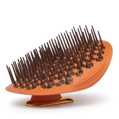 Manta Brush Kinks, Coils & Curls Amber Orange Щітка для кучерявого та хвилястого волосся помаранчева