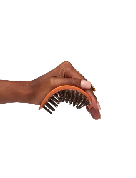 Manta Brush Kinks, Coils & Curls Amber Orange Щітка для кучерявого та хвилястого волосся помаранчева