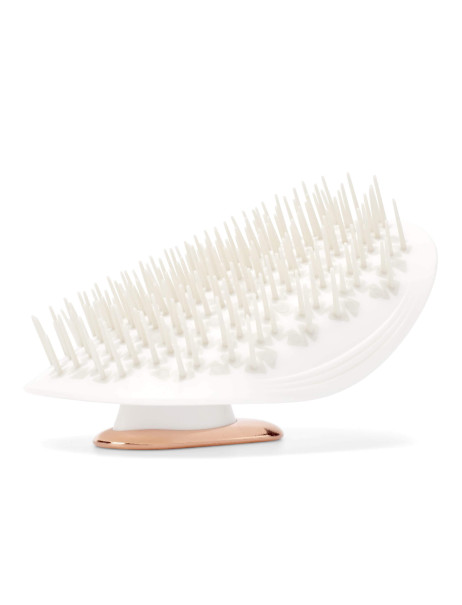 Manta Brush White/Rose Gold Щітка для волосся біла