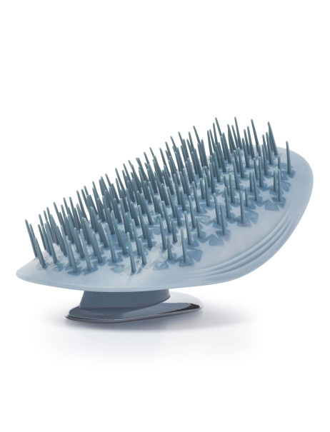 Manta Mirror Brush Blue Щітка для волосся з дзеркалом блакитна