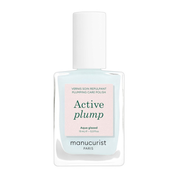 Manucurist Active Plump Aqua Glazed Лак для нігтів з колагеном та перламутровим молочним покриттям