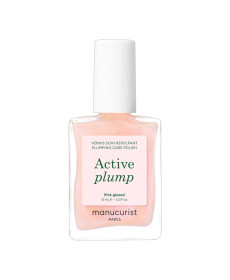 Manucurist Active Plump Pink Glazed Лак для нігтів з колагеном з перламутровим ніжно-рожевим фінішем - Написати відгук