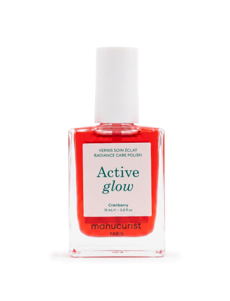 Manucurist Active Glow Cranberry Лак для нігтів з ефектом коралового блиску