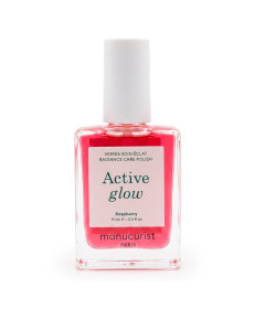 Manucurist Active Glow Raspberry Лак для нігтів з персиково-рожевим глянцевим ефектом - Написати відгук