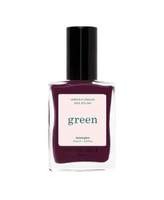 Manucurist Green Aubergine Лак для нігтів з темним баклажановим відтінком - Написати відгук