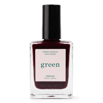 Manucurist Green Hollyhock Лак для нігтів з червоно-чорним відтінком