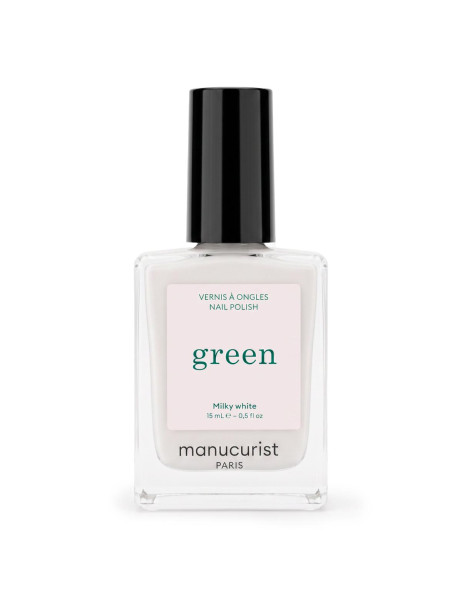 Manucurist Green Milky White Лак для нігтів з молочним відтінком