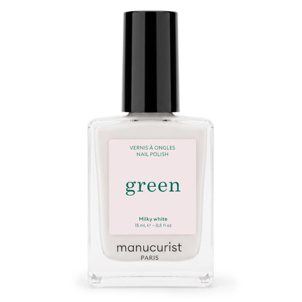Manucurist Green Milky White Лак для нігтів з молочним відтінком