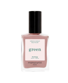 Manucurist Green Shell Beige Лак для нігтів з нейтральним бежевим відтінком - Написати відгук