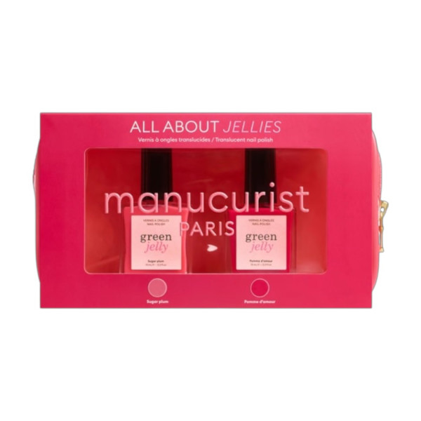 Manucurist Green Jelly Pouch Set Набір лаків для нігтів у косметичці