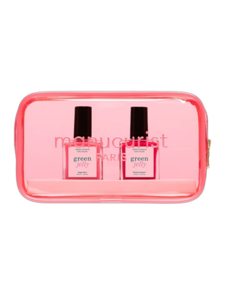 Manucurist Green Jelly Pouch Set Набір лаків для нігтів у косметичці