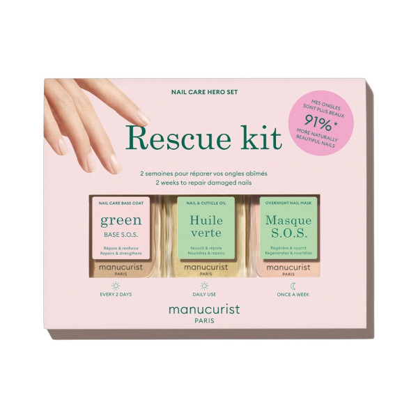 Manucurist Rescue Kit Набір для догляду за пошкодженими нігтями