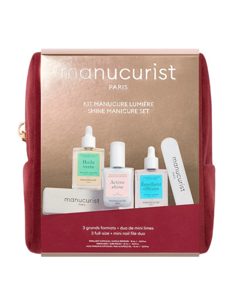 Manucurist Shine Manicure Set Подарунковий набір для догляду та комплексного манікюру