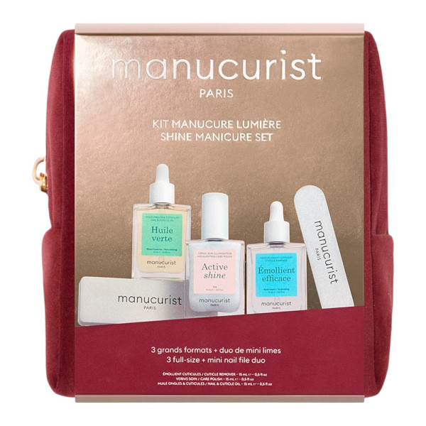 Manucurist Shine Manicure Set Подарунковий набір для догляду та комплексного манікюру