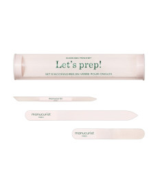 Manucurist Trio Glass Naip Preparation Набір аксесуарів для нігтів - Написати відгук