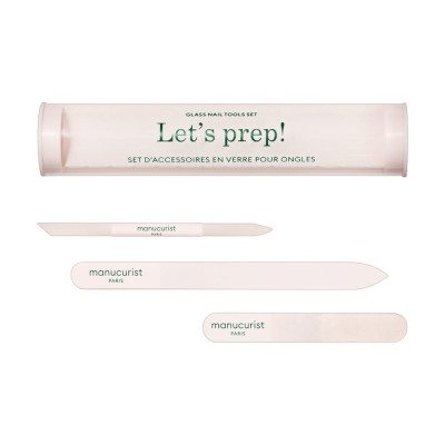 Manucurist Trio Glass Naip Preparation Набір аксесуарів для нігтів