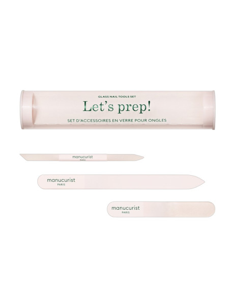 Manucurist Trio Glass Naip Preparation Набір аксесуарів для нігтів
