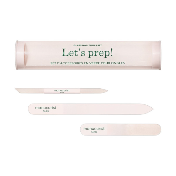 Manucurist Trio Glass Naip Preparation Набір аксесуарів для нігтів