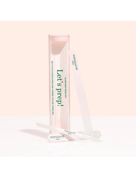Manucurist Trio Glass Naip Preparation Набір аксесуарів для нігтів