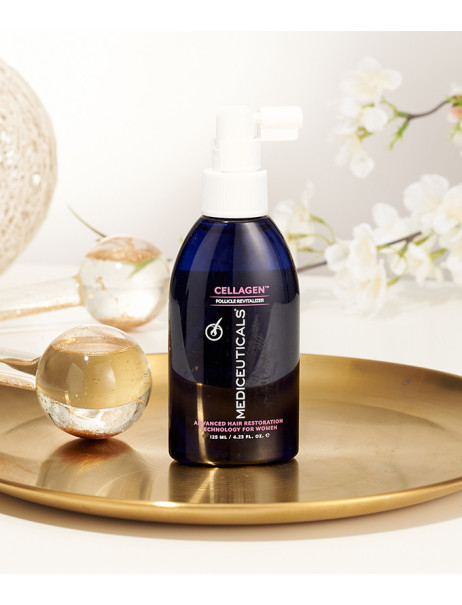 Mediceuticals Cellagen Follicle Revitalizer Стимулююча сироватка для росту і здоров'я шкіри голови у жінок