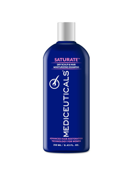 Mediceuticals Saturate Dry Scalp & Hair Moisturizing Шампунь для жінок проти випадіння волосся для сухої шкіри голови/волосся