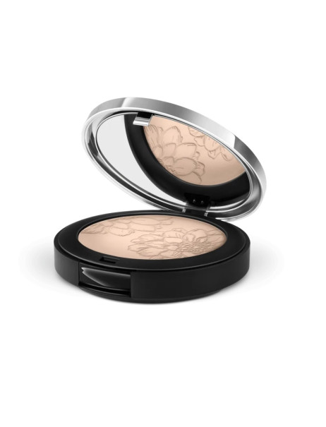 Maria Galland Paris 820 (599) Glow Perfecting Powder Компактна пудра у футлярі із дзеркалом і спонжем
