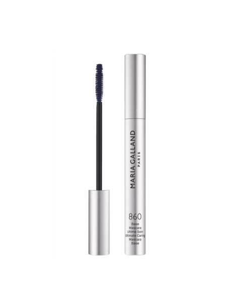 Maria Galland Paris 860 Ultimate Caring Mascara Base Базовая темно-синяя тушь для укрепления и роста ресниц