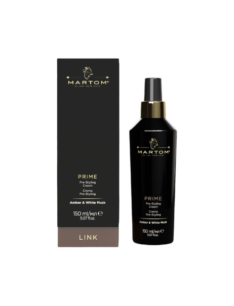 Martom Link Prime Pre-Styling Cream Кондиционирующий крем-престайлинг, разглаживающий кутикулу волос