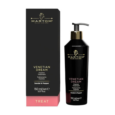 Martom Treat Venetian Dream Express Treatment Миттєвий зміцнюючий кондиціонер для пошкодженого та ламкого волосся
