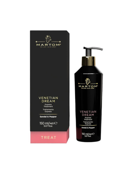 Martom Treat Venetian Dream Express Treatment Миттєвий зміцнюючий кондиціонер для пошкодженого та ламкого волосся