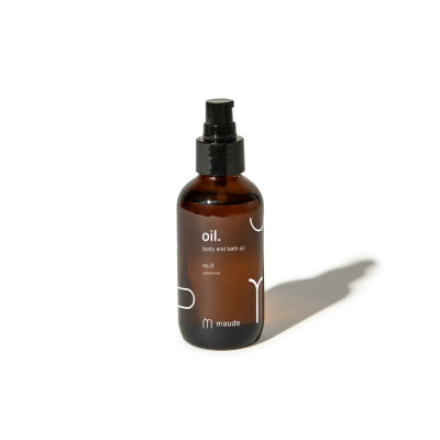 Maude Oil no.0 Органічна олія для ванни та тіла без аромату