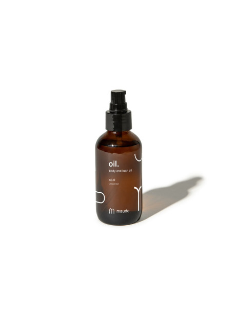 Maude Oil no.0 Органическое масло для ванны и тела без аромата