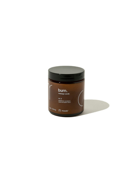 Maude Burn no.3 Eucalyptus and Sandalwood Свеча для массажа Аромат №3 эвкалипт и сандаловое дерево