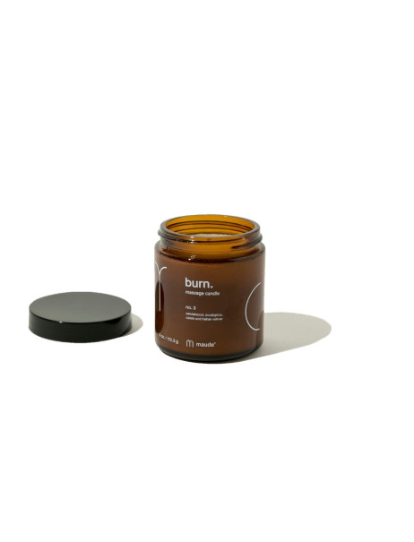 Maude Burn no.3 Eucalyptus and Sandalwood Свеча для массажа Аромат №3 эвкалипт и сандаловое дерево