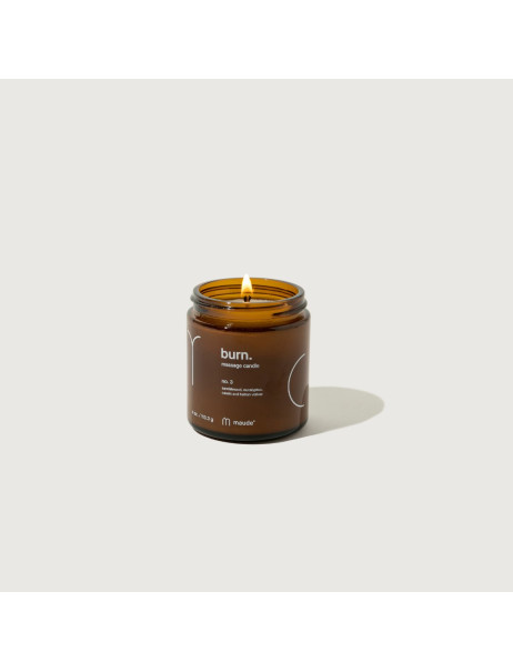 Maude Burn no.3 Eucalyptus and Sandalwood Свеча для массажа Аромат №3 эвкалипт и сандаловое дерево