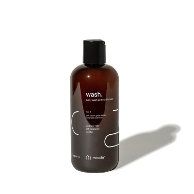 Maude Wash no.2 Pink Pepper & Gurjun Balsam Гель для душу та піна для ванни Аромат №2 рожевий перець та бальзам гурджун