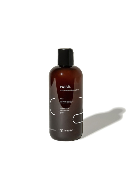 Maude Wash no.2 Pink Pepper & Gurjun Balsam Гель для душа и пена для ванны Аромат №2 розовый перец и бальзам гурджун